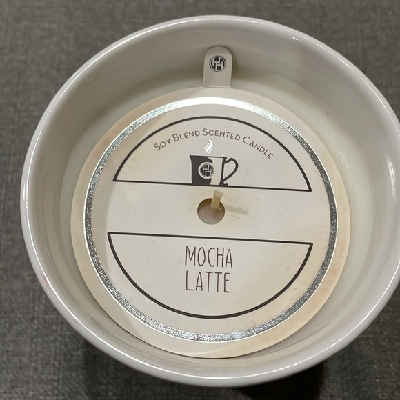 Huntington Aldi COFFEE BREAK Mocha Latte scented Soy Blend Candle Aldi - Picture 3 of 7